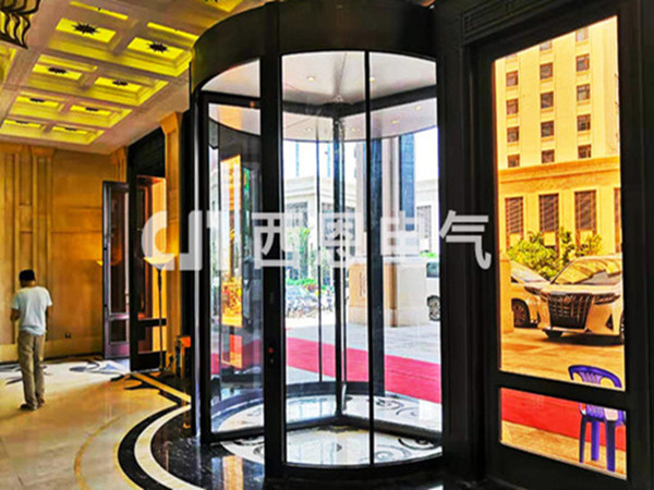 广州旋转门厂家解析酒店旋转门价格